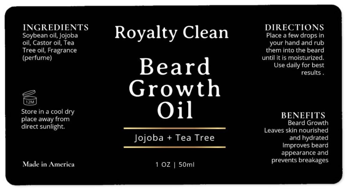 Beard Growth Oil